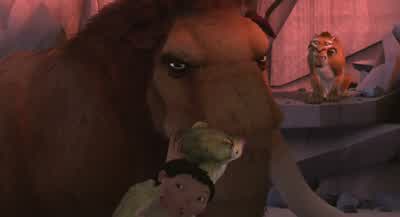 OK deal What's your problem You are my problemI think you're stressed so you eat too much It's hard to get fat on a vegan dietI'm not fat It's all this fur It makes me look poofyAll right you have fat hair But when you're ready to talk I'm here - Ice Age