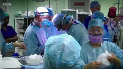 OK, right, let's all relax
for a moment. - Surgeons: At the Edge of Life