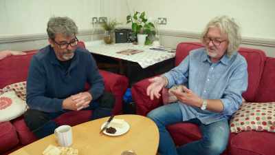 OK, Seb, help yourself
to some cheese on a biscuit. - James May and the Dull Men