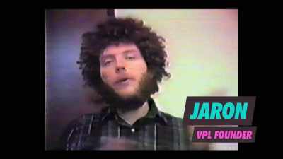 OK, so, alright I started
this company; it’s called VPL. - The Power of Glove