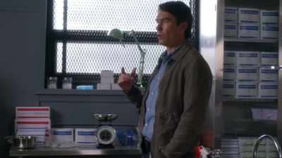 OK, so if the murder gun fired a
wax pellet - Carter