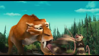 OK, thanks to Sid, we're now travelling together. - Ice Age: The Meltdown