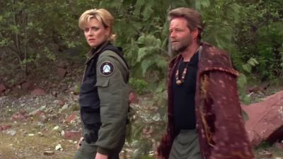 Ok, so that's not possible. I
didn't come back with you guys. - Stargate SG-1