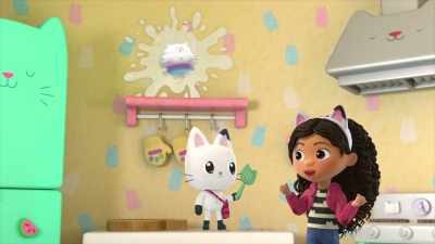 OK, we're all gonna need to work together
on this one. - Gabby's Dollhouse