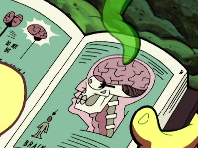 OK, WHERE DO I FIND
THESE SO-CALLED BRAINS? - The Grim Adventures of Billy and Mandy