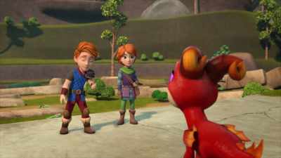 Okay.
Aggro, time to head back to the Roost. - Dragons: Rescue Riders: Secrets of the Songwing