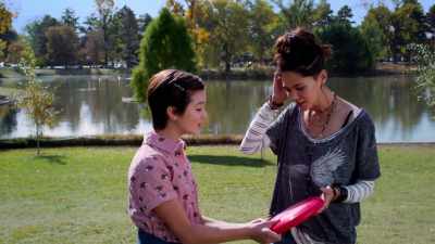 -Okay. -...and then use
your wrist so that it's... - Andi Mack