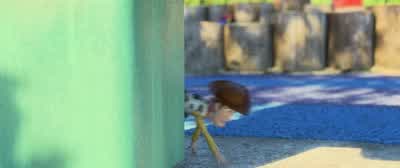 Okay. Antique store, antique store... Oh, that way! - Toy Story 4