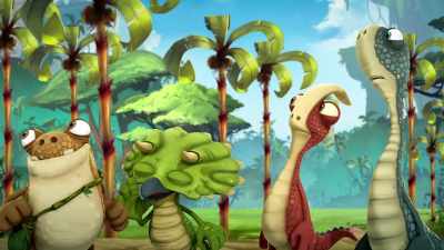 Okay, Ayati! Ready to go back to the den? - Gigantosaurus