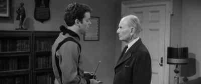 Okay, baldy. You better sit down
anyway before you fall down. - High School Confidential!