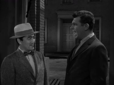 OKAY, BARN, I'LL SEE YOU
LATER AT THE DANCE. - The Andy Griffith Show