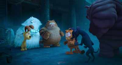 Okay, boys...
go play! - The Garfield Movie