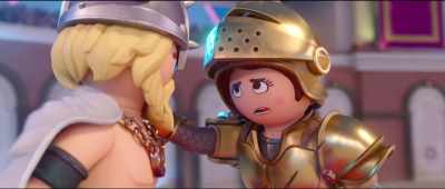 -Okay, brave Viking,
this one's for Mom and Dad. - Playmobil: The Movie
