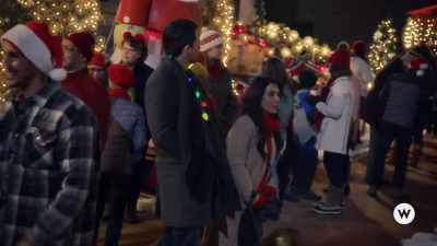 Okay, so Brian said it was
going to go down Main Street - We Wish You a Married Christmas