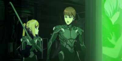 - Okay, but we need to do it fast.
- Right. Got it. - Pacific Rim: The Black