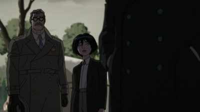 - Okay. But visiting hours are...
- Tonight! - Batman: The Doom That Came to Gotham