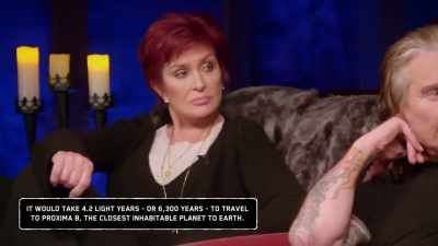Okay, but when you get there, - The Osbournes Want to Believe