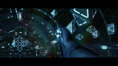 Okay, you can't just keep your thumb on the trigger. - Ender's Game