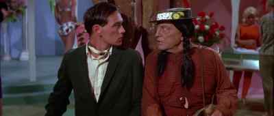OKAY. CHIEF ROTTEN EAGLE
SIC BLONDE BOMBSHELL ON YOU. - Pajama Party