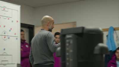 Okay? Cover in play. - All or Nothing: Manchester City