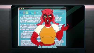 Okay! Drag her
to absolute hell, computer bitch! - Q-Force