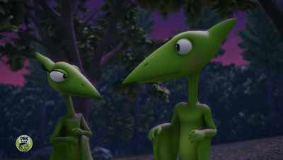 Okay, that earthquake
probably affected - Dinosaur Train: Adventure Island