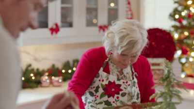 Okay, easy there, Mrs. Claus.
What are you looking for? - Believe in Christmas