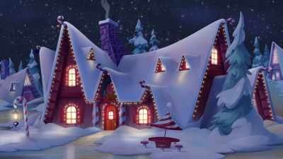 Okay, Elflings,
snuggle up. - Glisten and the Merry Mission
