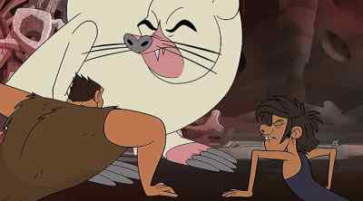 Okay, everyone. - Dawn of the Croods