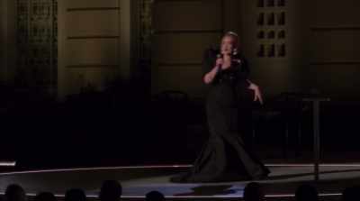 Okay... [exhaling] - Adele One Night Only