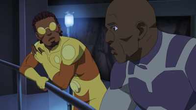 Okay, first, you're bald, - Invincible