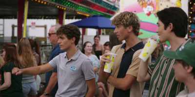 Okay, five balls each.
Most baskets win. - The Summer I Turned Pretty