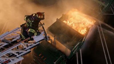 Okay, this garbage is
packed in too tight. - Station 19