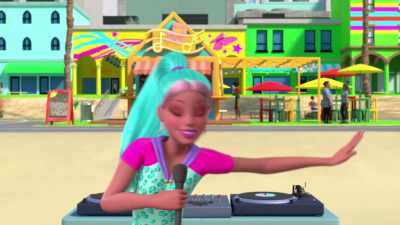 Okay, give it up
for Poppin Poppy! - Barbie: A Touch of Magic