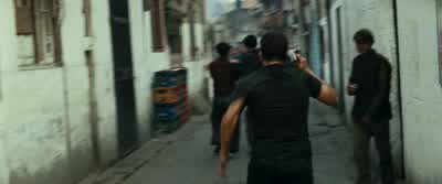 Okay. Go down, left. Left? I'm going left. Good, good. It's in the second building on your left. The - Mission: Impossible III