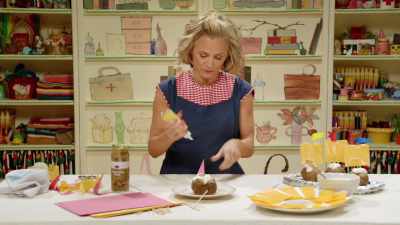 Okay?
Going to glue it down. - At Home with Amy Sedaris