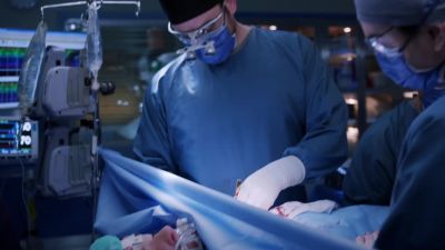 Okay,
going to start the carotid anastomosis. - Chicago Med