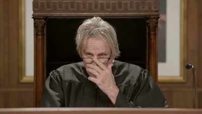 Okay, got the dog?
There she is. - Gary Busey: Pet Judge