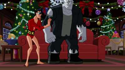 Okay, Grunster, let's sit
you down right here. - Justice League Action