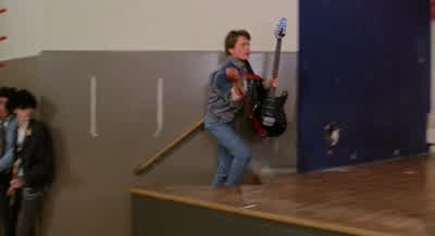 Okay, guys, let's rock 'n roll. - Back to the Future