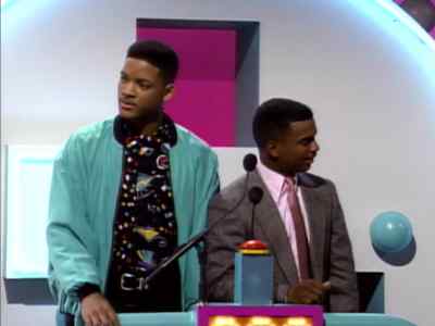 Okay, here we go again.
Hands on your buzzers. - The Fresh Prince of Bel-Air
