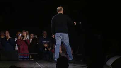 Okay, here's what he says. - Louis C.K. : Back to the Garden