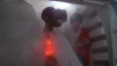 Okay, he's a man
from outer space - Spielberg