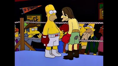 Okay, Homer, he's tired.
He's tired. - The Simpsons