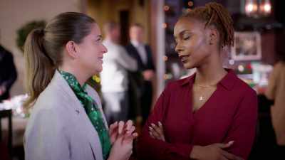 Okay, but how does
he make you feel? Seriously. - Meet Me Under the Mistletoe