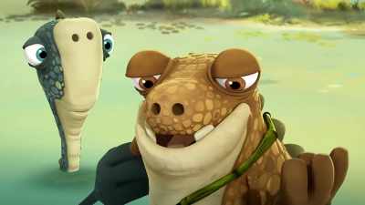 Okay, I bet Termy's in the desert. - Gigantosaurus