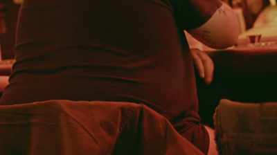 Okay, I feel like taking my
pants off. - Bloody Nose, Empty Pockets