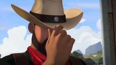 Okay. I reckon you can go on your ride. - Spirit: Riding Free