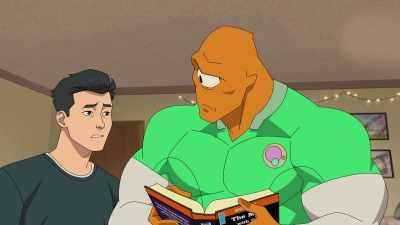 Okay, so I think everything
in these books is real. - Invincible