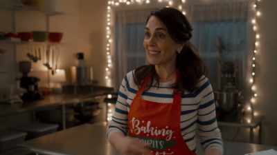 Okay, I'll sneak out the back
and give you two some space, - Scouting for Christmas